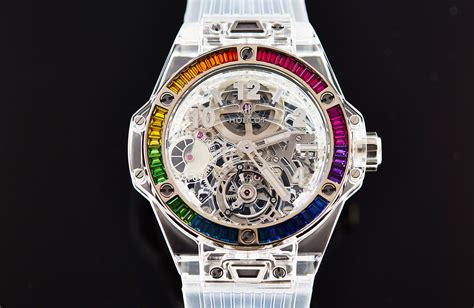 hublot big bang tourbillon rainbow|hublot big bang tourbillon automatic.